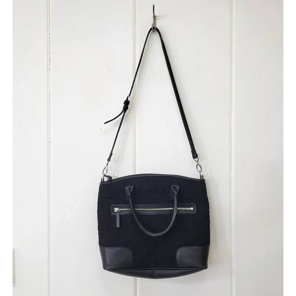 Vera Bradley Black Quilted Purse - Picture 6 of 7